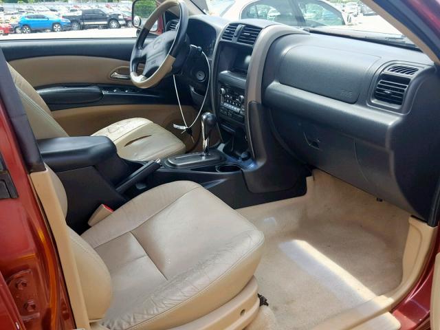 4S2DF58X734601860 - 2003 ISUZU AXIOM XS Bordo foto 5