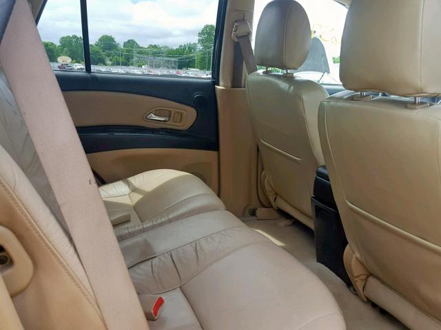 4S2DF58X734601860 - 2003 ISUZU AXIOM XS Bordo foto 6