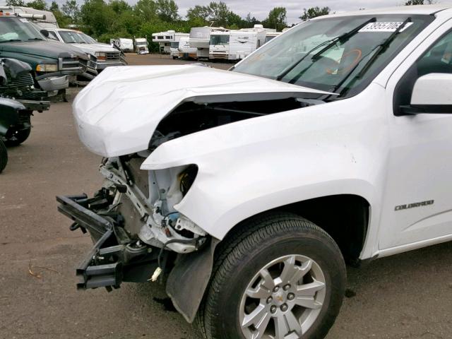 1GCGTCEN0H1143631 - 2017 CHEVROLET COLORADO L WHITE photo 9