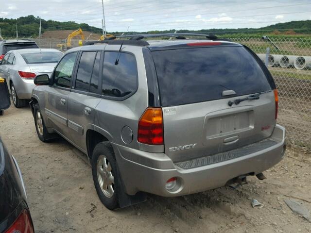 1GKDT13S522183869 - 2002 GMC ENVOY GRAY photo 3