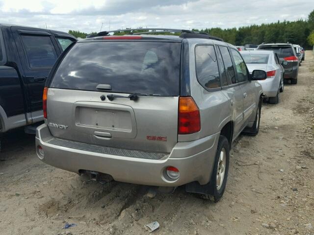 1GKDT13S522183869 - 2002 GMC ENVOY GRAY photo 4