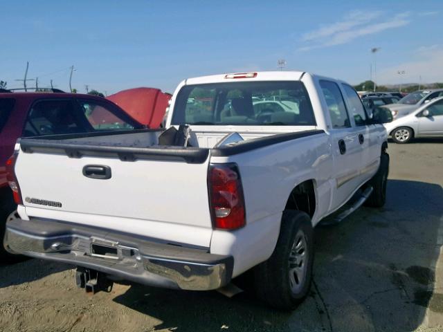 2GCEC13V171169999 - 2007 CHEVROLET SILVERADO WHITE photo 4