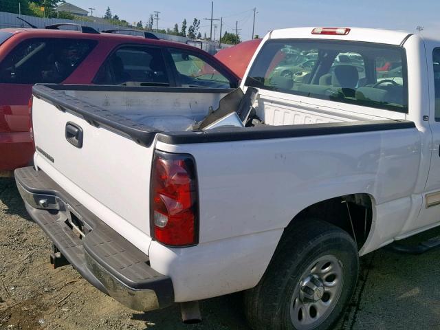 2GCEC13V171169999 - 2007 CHEVROLET SILVERADO WHITE photo 9