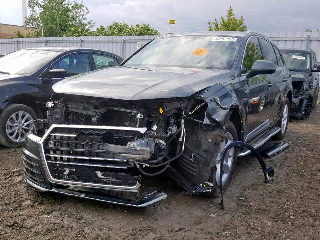 WA1MAAF77JD020677 - 2018 AUDI Q7 PROGRES GRAY photo 2