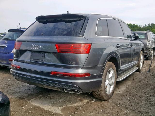 WA1MAAF77JD020677 - 2018 AUDI Q7 PROGRES GRAY photo 4