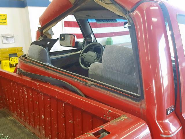 1B7KF26C3RS695645 - 1994 DODGE RAM 2500 RED photo 10