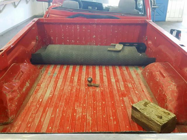 1B7KF26C3RS695645 - 1994 DODGE RAM 2500 RED photo 6