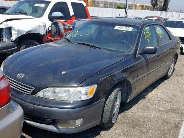 JT8BF28G610333193 - 2001 LEXUS ES 300 BLACK photo 2