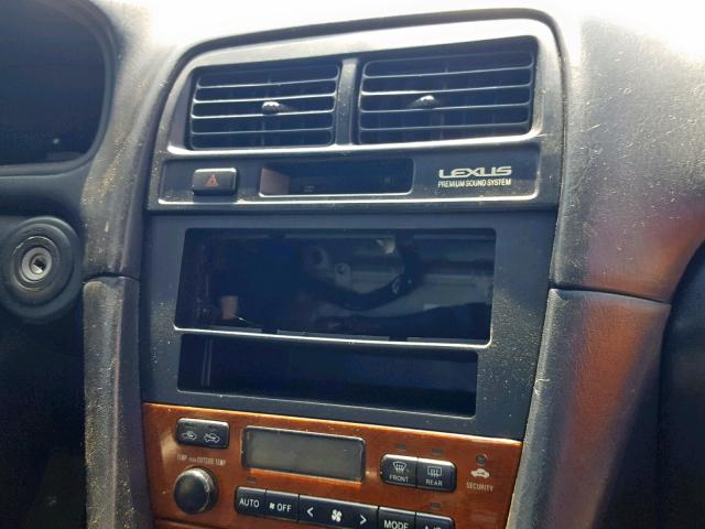 JT8BF28G610333193 - 2001 LEXUS ES 300 BLACK photo 9