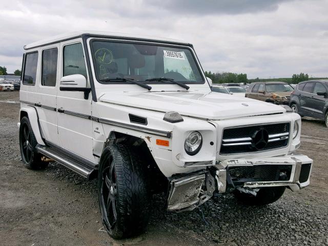 WDCYC7DF2GX243354 - 2016 MERCEDES-BENZ G 63 AMG WHITE photo 1