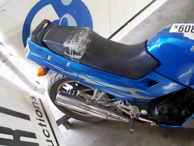 JKAEXMF127DA40198 - 2007 KAWASAKI EX250 F BLUE photo 6