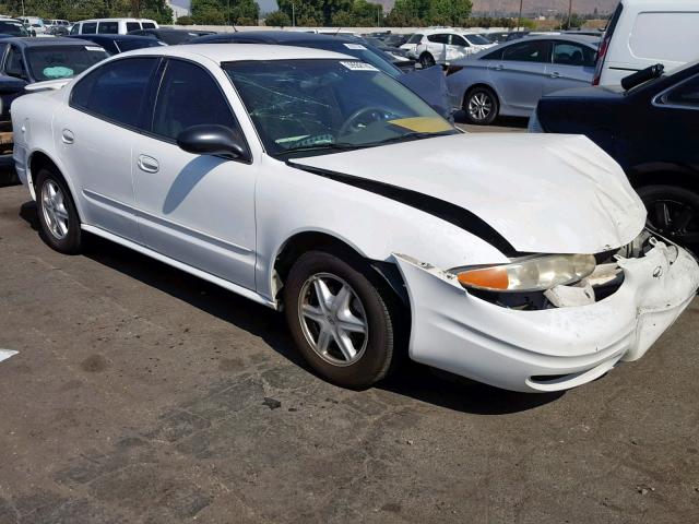 1G3NL52F34C195429 - 2004 OLDSMOBILE ALERO GL WHITE photo 1