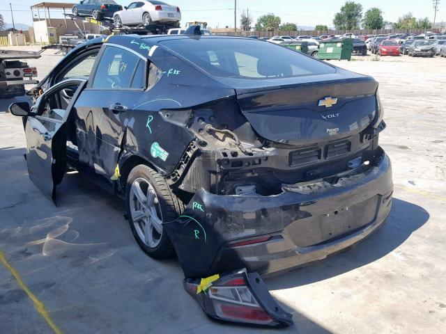 1G1RC6S52GU132781 - 2016 CHEVROLET VOLT LT BLACK photo 3