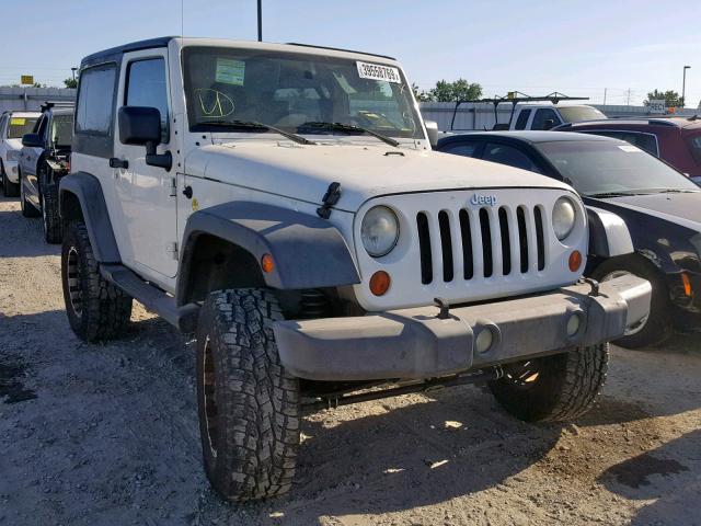 1J4FA24177L143746 - 2007 JEEP WRANGLER X WHITE photo 1