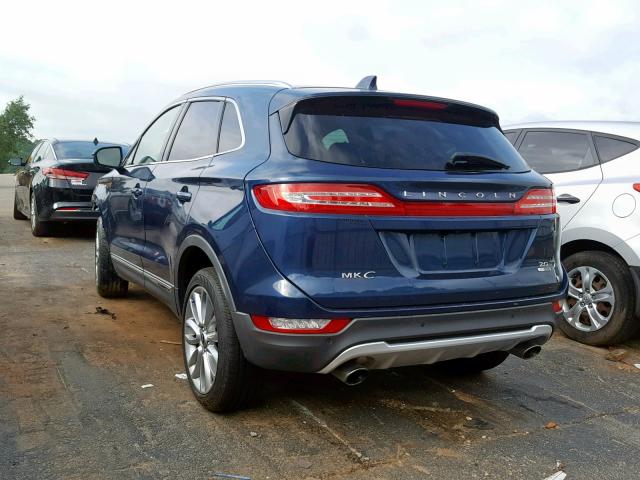 5LMCJ3C93GUJ05522 - 2016 LINCOLN MKC RESERV BLUE photo 3