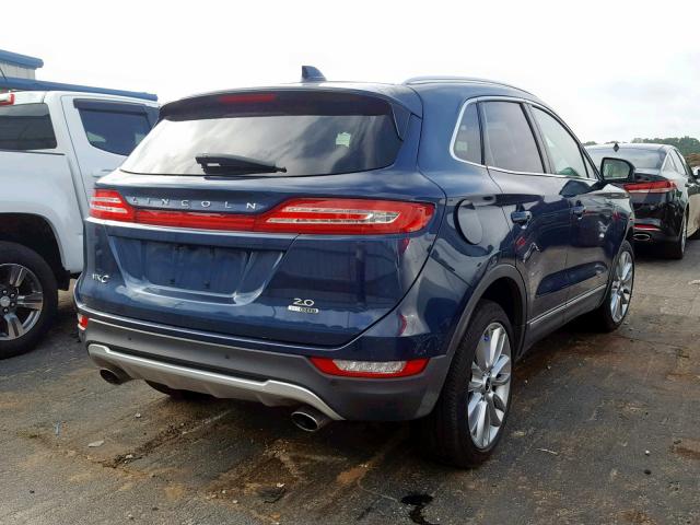 5LMCJ3C93GUJ05522 - 2016 LINCOLN MKC RESERV BLUE photo 4