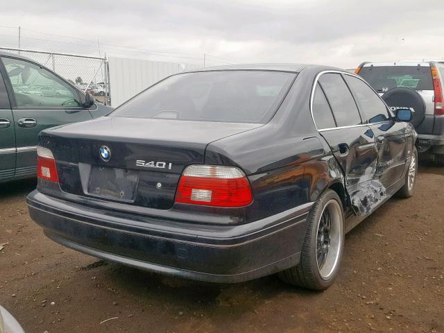 WBADN63433GN89235 - 2003 BMW 540 I AUTO BLACK photo 4