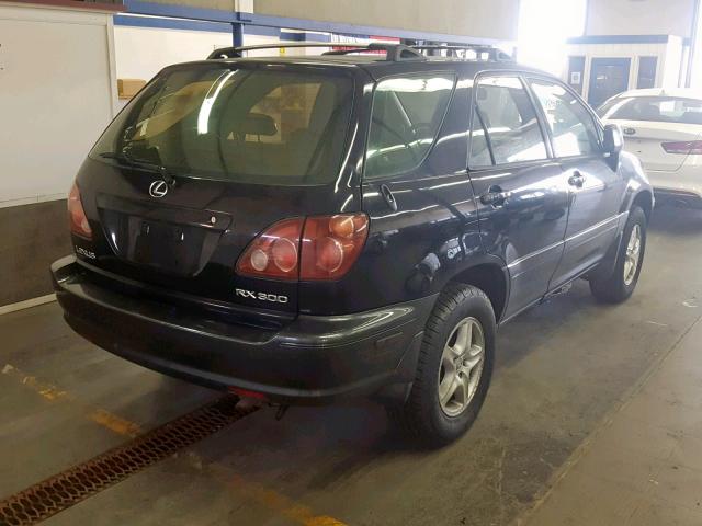 JT6HF10U3Y0100719 - 2000 LEXUS RX 300 BLACK photo 4