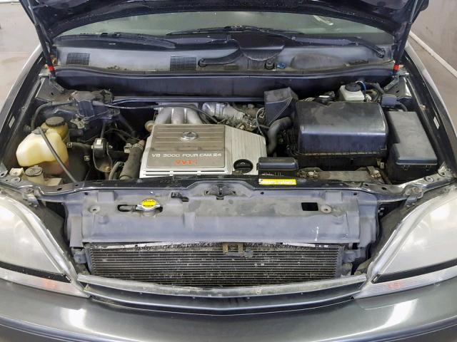 JT6HF10U3Y0100719 - 2000 LEXUS RX 300 BLACK photo 7