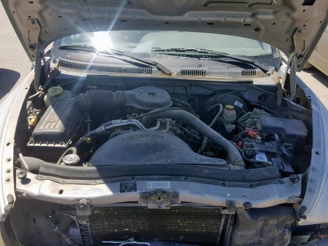 1B7FL26X1VS228845 - 1997 DODGE DAKOTA SILVER photo 7