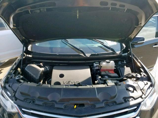 1GNEVKKW4JJ230180 - 2018 CHEVROLET TRAVERSE H BLACK photo 7