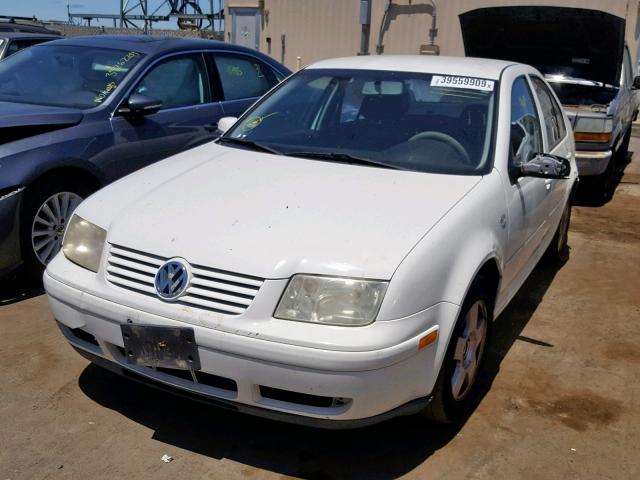 3VWSB69M72M031223 - 2002 VOLKSWAGEN JETTA GLS WHITE photo 2