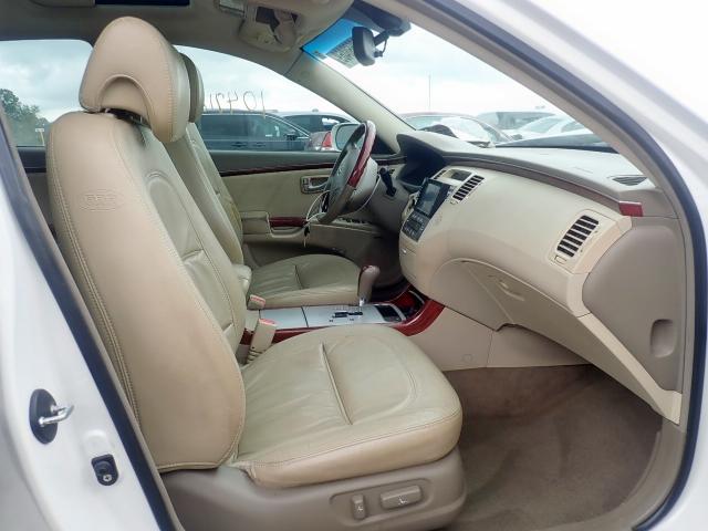 KMHFC46F88A304862 - 2008 HYUNDAI AZERA SE WHITE photo 5