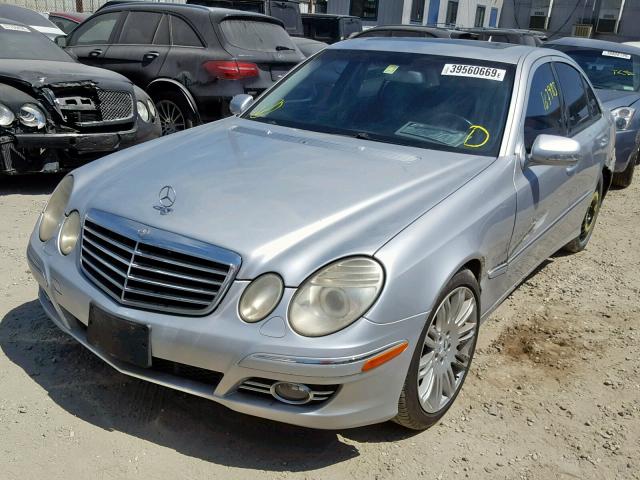 WDBUF56X87B040681 - 2007 MERCEDES-BENZ E 350 SILVER photo 2