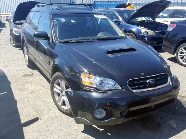 4S4BP63C074308247 - 2007 SUBARU LEGACY OUT BLACK photo 1