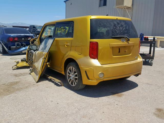 JTLKE50E381057578 - 2008 TOYOTA SCION XB 金色 照片 3