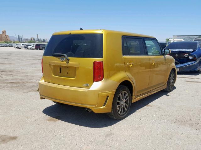 JTLKE50E381057578 - 2008 TOYOTA SCION XB 金色 照片 4