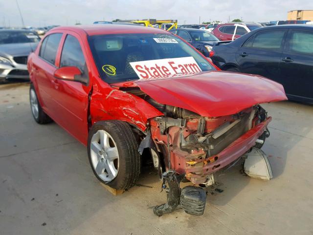 1G1AL58F987147401 - 2008 CHEVROLET COBALT LT RED photo 1