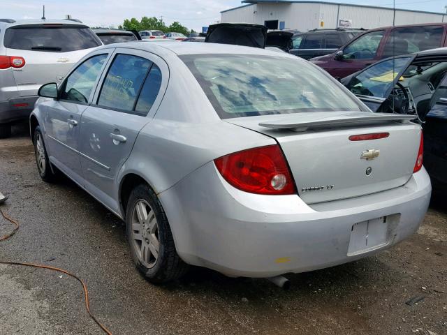 1G1AL58F267645307 - 2006 CHEVROLET COBALT LT SILVER photo 3