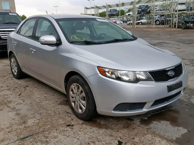 KNAFU4A21A5050364 - 2010 KIA FORTE EX SILVER photo 1