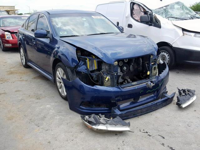 4S3BMDK60B2213883 - 2011 SUBARU LEGACY 3.6 BLUE photo 1