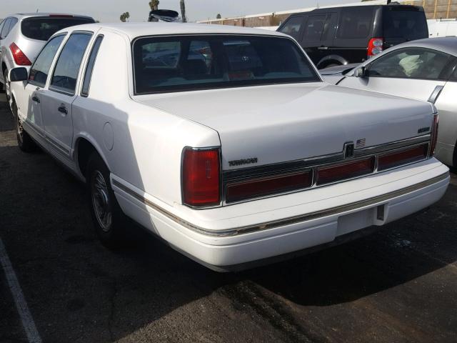 1LNLM81W6SY741465 - 1995 LINCOLN TOWN CAR E WHITE photo 3