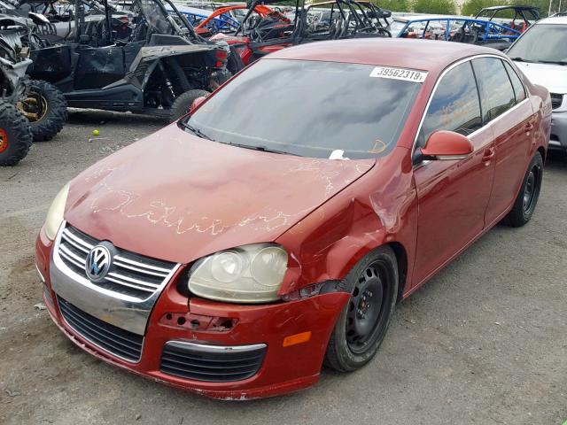 3VWRT81K06M831983 - 2006 VOLKSWAGEN JETTA TDI RED photo 2