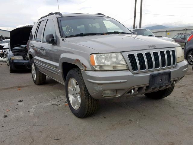 1J4GW58N61C586420 - 2001 JEEP GRAND CHER SILVER photo 1