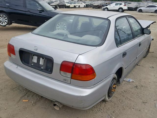 2HGEJ6520TH504856 - 1996 HONDA CIVIC DX SILVER photo 4