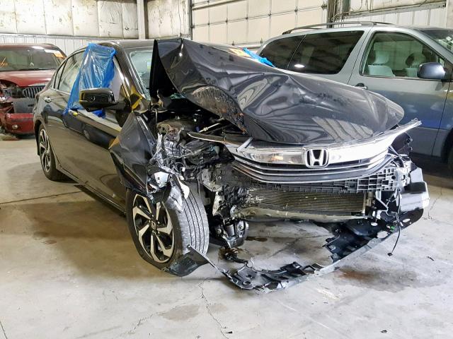 1HGCR2F84GA244624 - 2016 HONDA ACCORD EXL BLACK photo 1