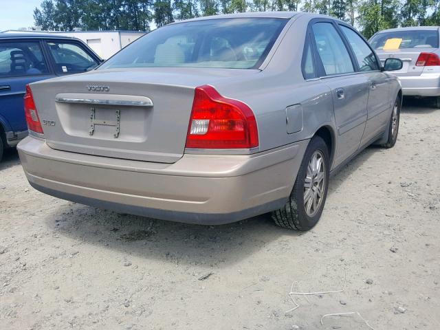 YV1TS592651408040 - 2005 VOLVO S80 2.5T GOLD photo 4