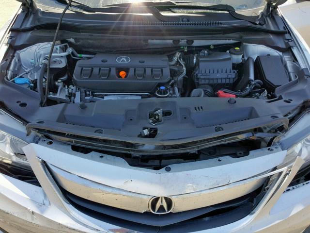 19VDE1F34EE013609 - 2014 ACURA ILX 20 SILVER photo 7