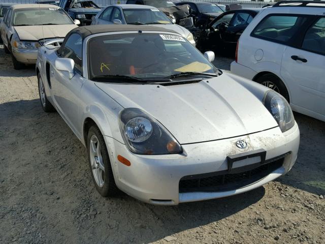 JTDFR3209Y0016403 - 2000 TOYOTA MR2 SPYDER SILVER photo 1