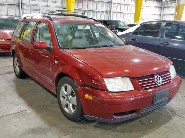 WVWSR61J34W138496 - 2004 VOLKSWAGEN JETTA GLS RED photo 1