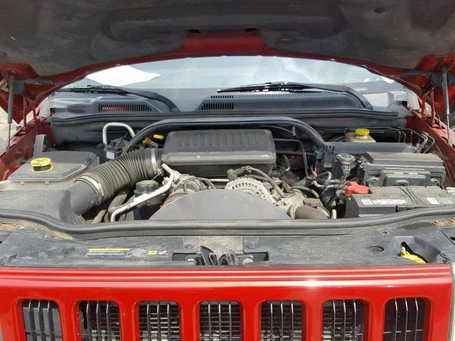 1J8HG48N06C180988 - 2006 JEEP COMMANDER 红色 照片 7