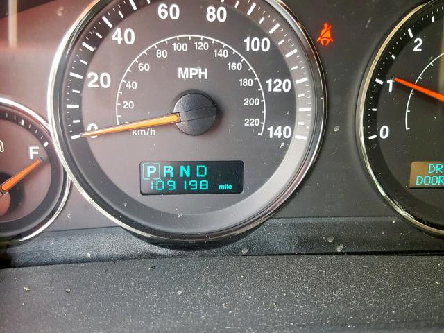 1J8HG48N06C180988 - 2006 JEEP COMMANDER 红色 照片 8