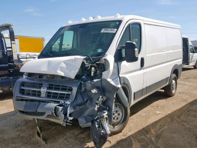 3C6TRVAG8HE526401 - 2017 RAM PROMASTER 白色 照片 2