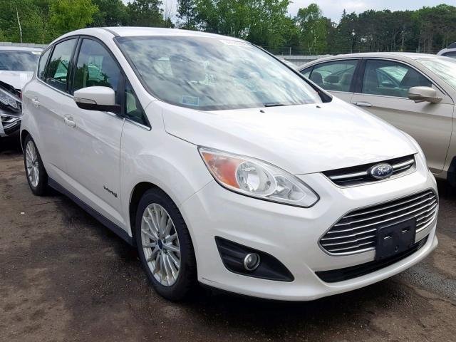 1FADP5BU0DL546589 - 2013 FORD C-MAX SEL WHITE photo 1