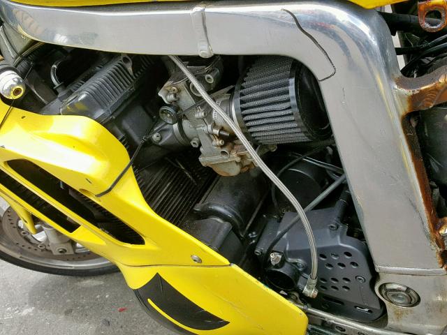 JS1GR7AA7N2100588 - 1992 SUZUKI GSX-R750 YELLOW photo 7