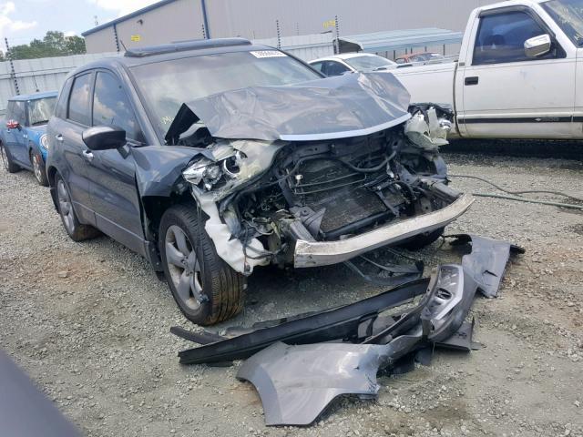 5J8TB18588A016807 - 2008 ACURA RDX TECHNO GRAY photo 1